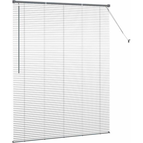  Venecijanski zastore Tamno siva 175 x 140 cm Aluminij Slike