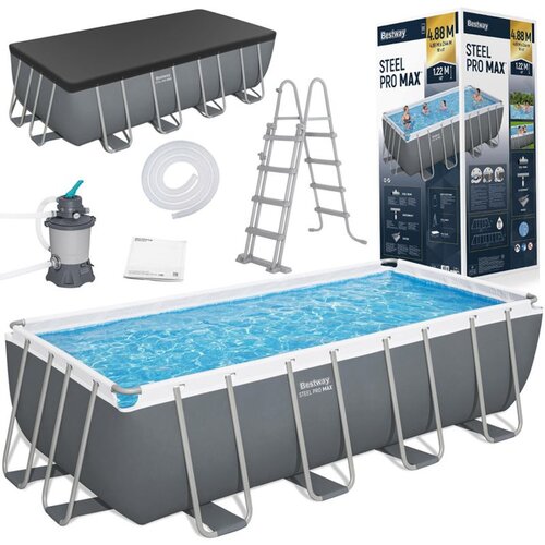 Bestway bazen 488x244x122cm set 9u1 Cijene