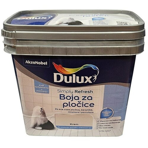 DULUX Temeljna boja za pločice Simply Refresh (Krem, 750 ml) Cijene