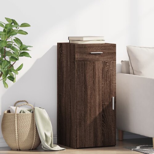 vidaXL Komoda smeđa boja hrasta 40 x 42,5 x 93 cm konstruirano drvo Cene