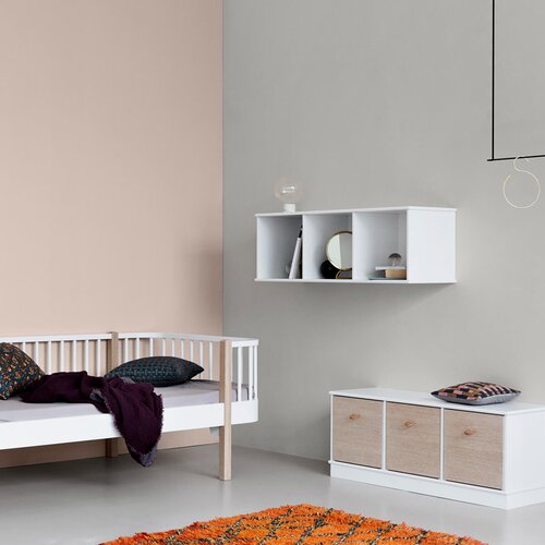 Oliver Furniture&amp;reg; vodoravan zidni regal 3x1 Slike