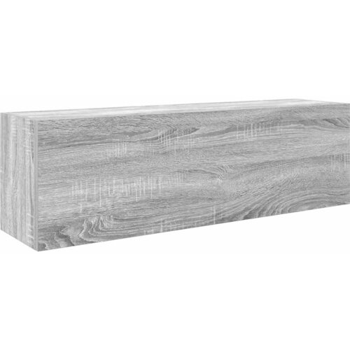 Maison Chic Kopalniška stenska omarica - Kopalniške omarica siva sonoma 100x25x30 cm inž. les iu1339, (22063986) Cene