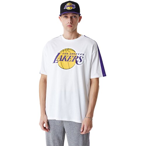 New Era Los Angeles Lakers Colour Block Oversized majica Slike