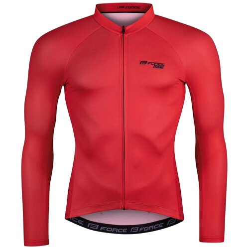 FORCE TEXTIL Prolećni dres FORCE PURE dugi rukav, crvena M Cene