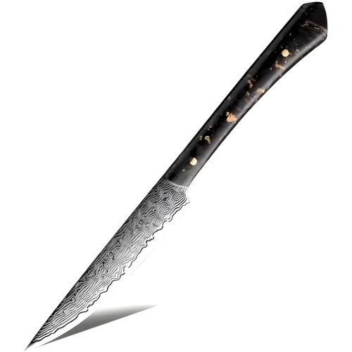 IZMAEL Damaskasti kuhinjski nož UT-35148 - Steak / Crna Cijene