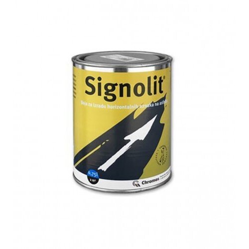Chromos Boja za asfalt Signolit bijela 0,75l 814603 Cene