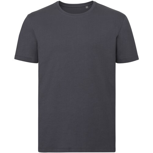 RUSSELL Dark Grey Men's T-shirt Pure Organic Cene