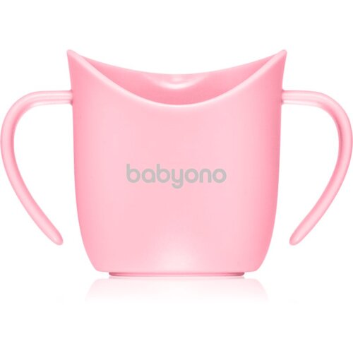BabyOno ergonomska ča&scaron;a za trening FLOW 6 m+, roza Cijene