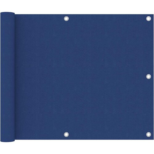 Balkonski zastor plavi 75 x 400 cm od tkanine Oxford Cijene