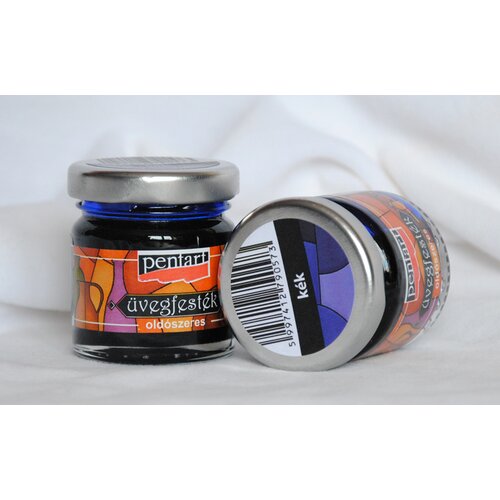  Boja za staklo PENTART - 30 ml blue Slike