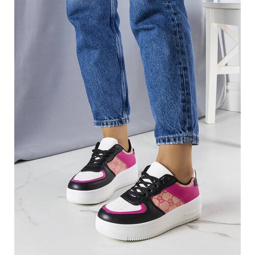 Gemre Pink and black women&amp;#039;s sneakers Luzia Slike
