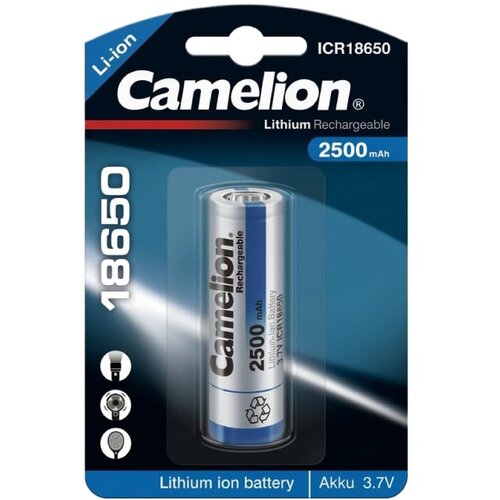Camelion litijum jonska baterija 18650 2.5A 3,7V ( CAM-ICR18650-2.5/BP1 ) Cene