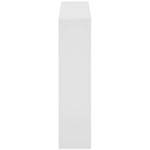  za cipele 2 razine s ogledalom bijeli 63 x 17 x 67 cm Slike