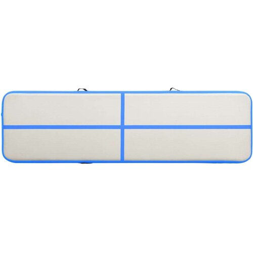  Strunjača na napuhavanje s crpkom 600 x 100 x 20 cm PVC plava Slike