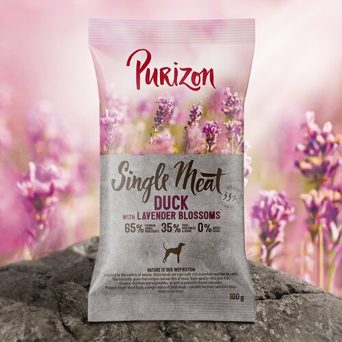 Purizon Single Meat Adult raca z jabolki - brez žit - 100 g Cene