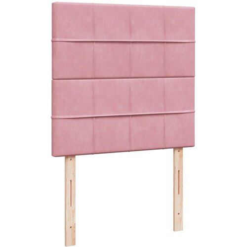Box spring krevet s madracem ružičasti 90x200 cm bar&amp;scaron;unasti Slike