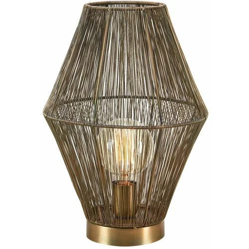Markslöjd Namizna svetilka v bronasti barvi s kovinskim senčnikom (višina 38 cm) Casa –