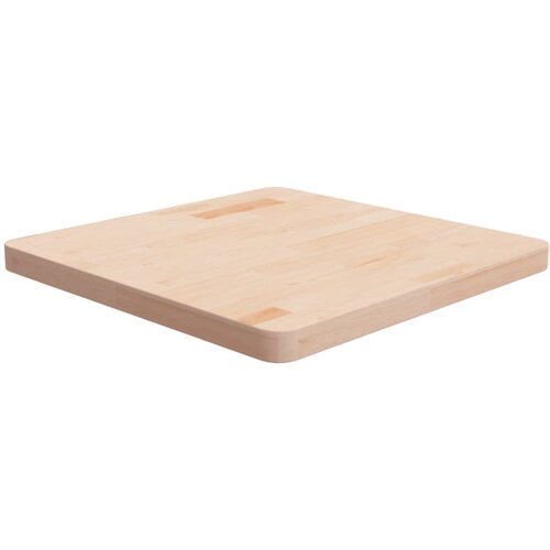 vidaXL Kvadratna mizna plošča 60x60x4 cm neobdelana trdna hrastovina Cene