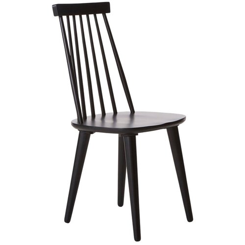 Ellos Home Črni barski stoli v kompletu 2 ks iz masivnega kavčukovca (vi&amp;scaron;ina sedeža 45 cm) Jolina &amp;ndash; Slike