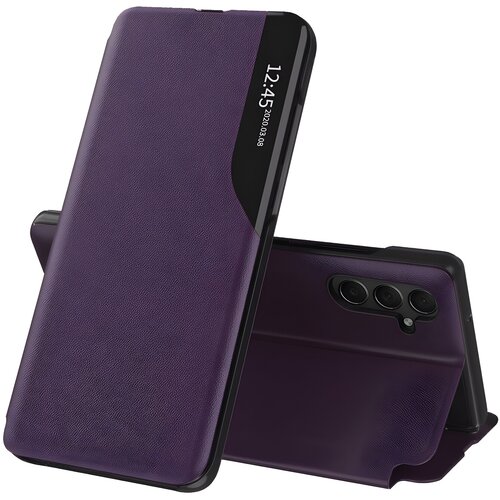 Techsuit Elegantna knjižna futrola View Case za Samsung Galaxy A25 5G - Ljubičasta Cijene