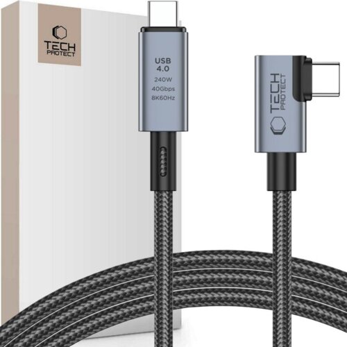 TECH-PROTECT ULTRABOOST MAX KABEL USB 4.0 TYPE-C 150CM 8K 40GBPS 240W, (21980591) Cene