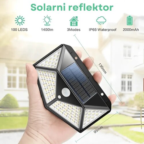  Pametni solarni reflektor sa senzorom pokreta za dvori&scaron;te Cene