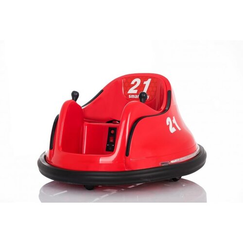 Lean Toys Otro&amp;scaron;ki avto Bumper RiriDrive 12V 360 Rdeča Slike