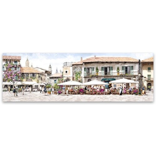 Styler Slikarstvo na platnu Restavracija , 45 x 140 cm Slike