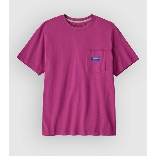 Patagonia Mw Hut Tripper Label Pocket T-shirt amaranth pink Cene