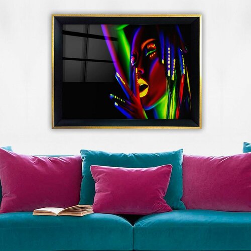Wallity SAC1028233126 multicolor decorative framed painting Slike