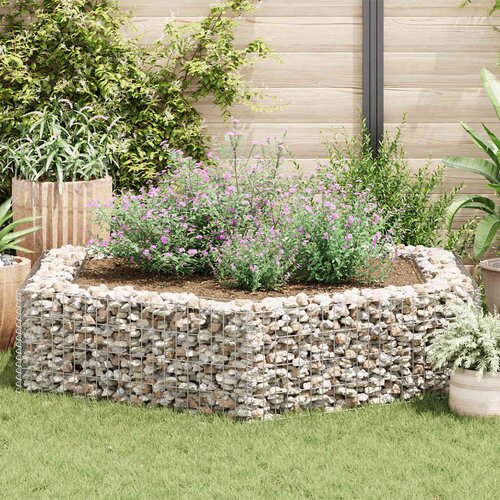 Furnova &amp;Scaron;estkotna visoka greda gabion 200x173x40 cm, (21920522) Slike