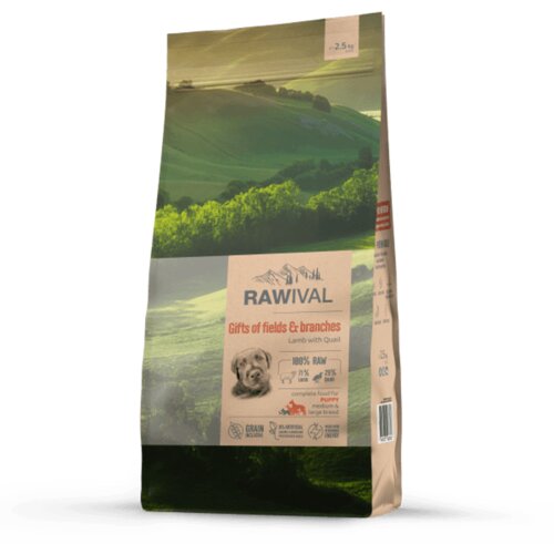 Craftia rawival gifts of fields & branches puppy medium & large breed - 2.5 kg Cene