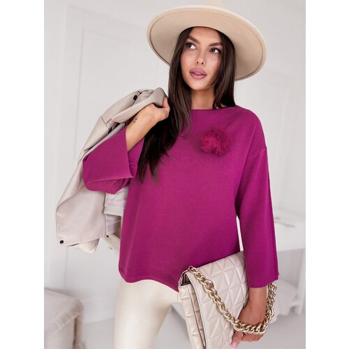 DStreet Sweter damski oversize GAIA różowy Cene