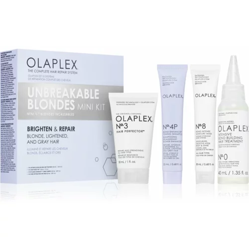 Olaplex Unbreakable Blondes Kit set (za izbjeljenu kosu)