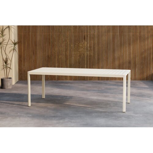 Venture Home Giardini pravokutni vrtni blagovaonski stol 200 × 90 cm, bež Cene