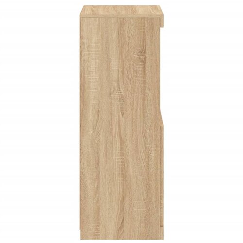  Komoda s LED svjetlima boja hrasta sonome 41x37x100 cm Slike