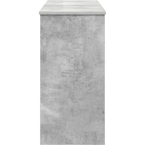  Stalak za klavijaturu Betonski sivi 100 x 32 x 64 cm Slike
