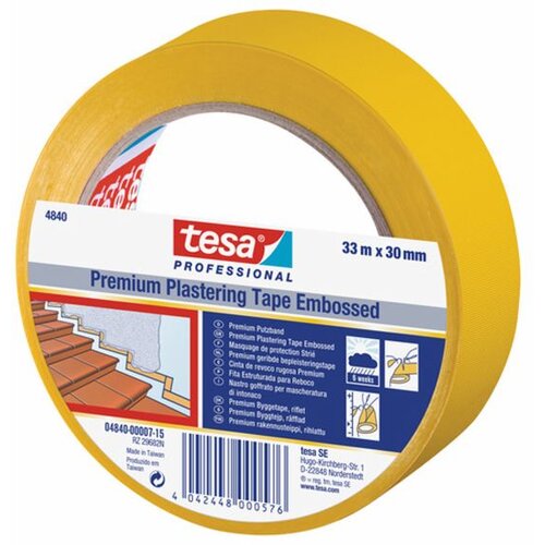 Tesa ZAŠČITNI LEPILNI TRAK UV ODPOREN RUMEN 33MX50MM Cene