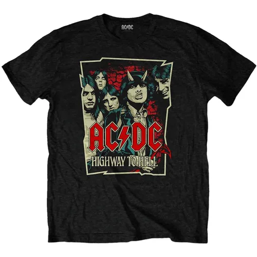 ACDC Košulja Highway To Hell Sketch Unisex Black XL