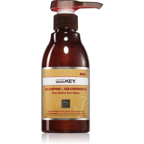 Saryna Key Pure African Shea Butter Damage Repair šampon za suhe lase s karitejevim maslom 300 ml