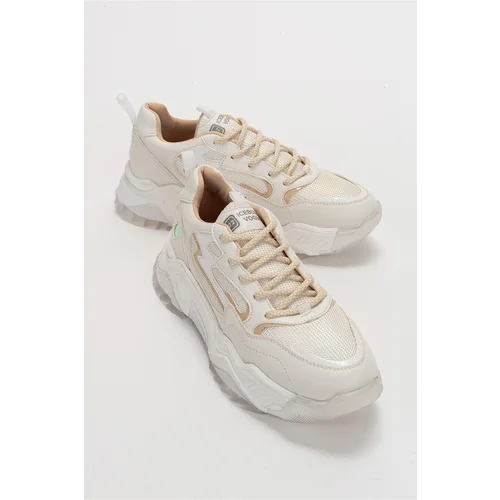 LuviShoes Women's White Sneakers