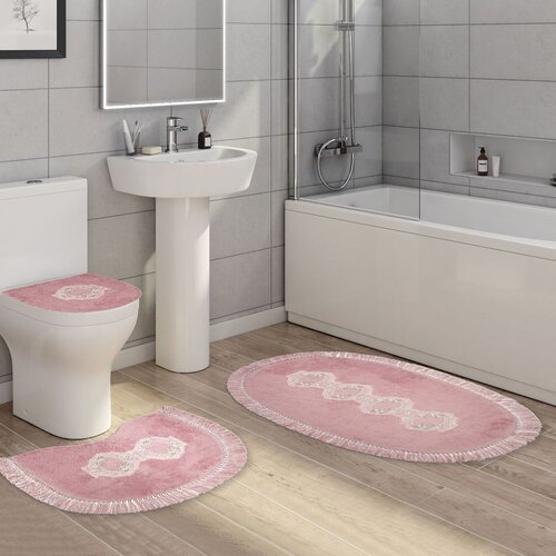 Wallity set 3 prostirke za kupatilo Bež Cene