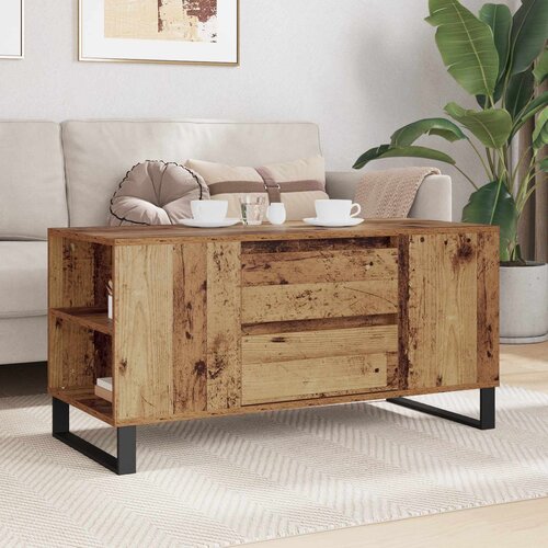  Kava Stol Staro drvo 102 x 44,5 x 50 cm Konstruirano drvo Slike