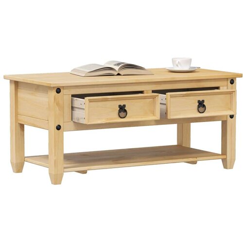  Stolić za kavu s ladicama Corona 100 x 48 x 45 cm od borovine Cijene