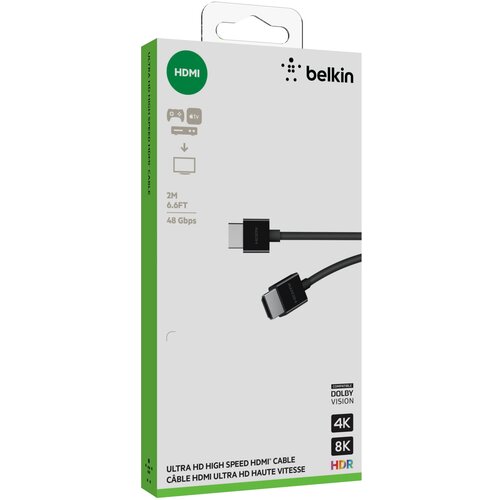 Belkin Ultra Highspeed HDMI Cab. 4K HDR, 2m,black AV10175bt2MBKV2 Cijene