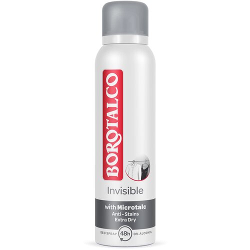 Borotalco dezodorans Invisible 150ml Slike