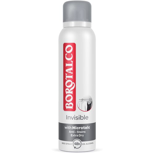 Borotalco Invisible deodorant v pršilu proti belim in rumenim madežem 150 ml Cene