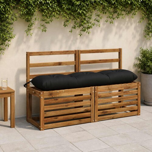  Jastučić za klupu VIANEN 100% poliester Crna 120 x 30 x 12 cm Cijene