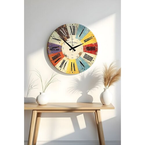 Wallity Dekorativni zidni sat Huhuas00035, 50x50 cm Cene
