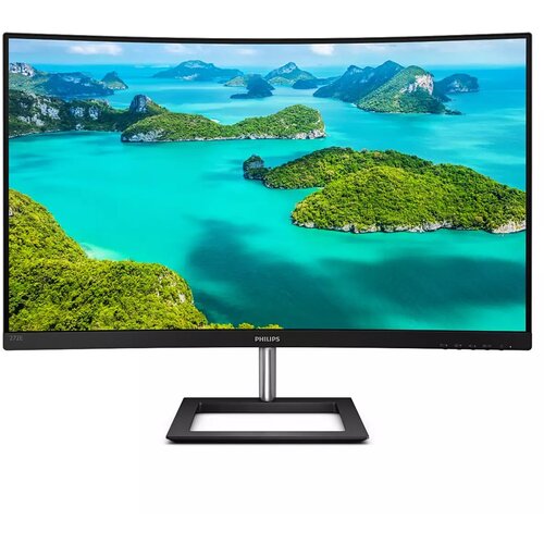 Philips Monitor 68,5 cm (27,0") 272E1CA 1920x1080 Curved 75Hz VA 4ms VGA HDMI DisplayPort zvočniki FreeSync, (20270358) Cene